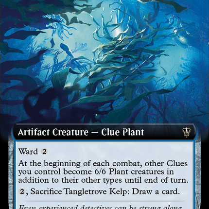 Tangletrove Kelp (Extended Art) [Murders at Karlov Manor Commander]