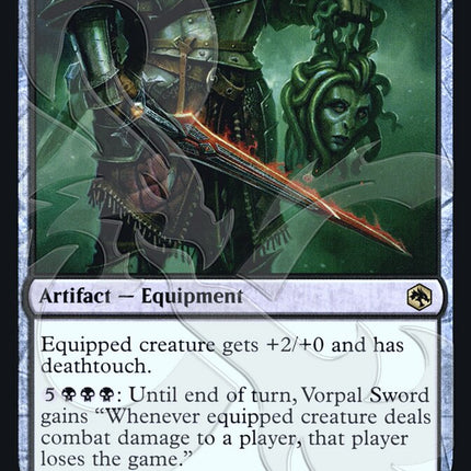 Vorpal Sword (Ampersand Promo) [Dungeons & Dragons: Adventures in the Forgotten Realms Promos]