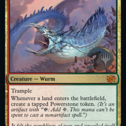 Sarinth Greatwurm (Promo Pack) [The Brothers' War Promos]