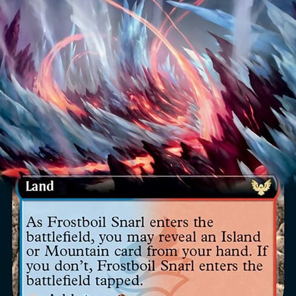 Frostboil Snarl (Extended Art) [Strixhaven: School of Mages]