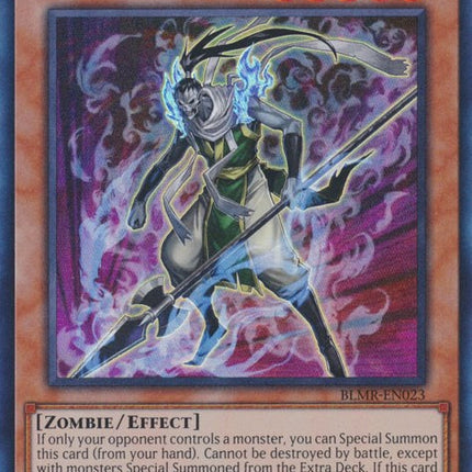Ghost Lancer, the Underworld Spearman [BLMR-EN023] Ultra Rare
