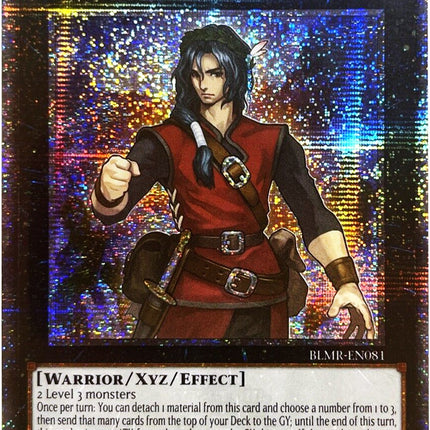 Dante, Traveler of the Burning Abyss [BLMR-EN081] Quarter Century Secret Rare