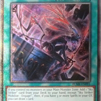 Sky Striker Mobilize - Engage! [BLMR-EN091] Quarter Century Secret Rare