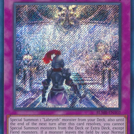 Welcome Labrynth [BLMR-EN102] Secret Rare