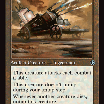 Galvanic Juggernaut (Retro Frame) [Innistrad Remastered]