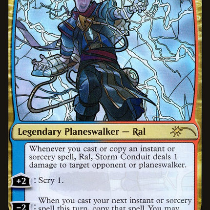 Ral, Storm Conduit (Stained Glass) [Secret Lair Drop Promos]