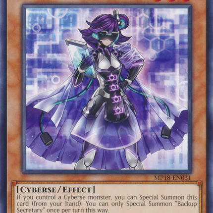 Backup Secretary [MP18-EN031] Common