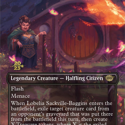 Lobelia Sackville-Baggins (399) [The Lord of the Rings: Tales of Middle-Earth Prerelease Promos]