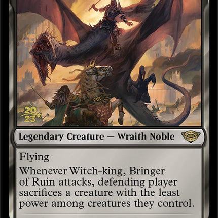 Witch-king, Bringer of Ruin [The Lord of the Rings: Tales of Middle-Earth Prerelease Promos]