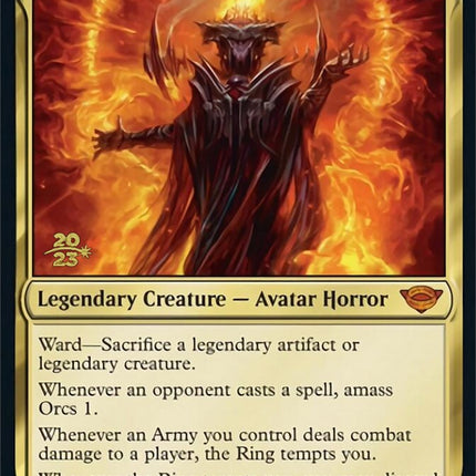 Sauron, the Dark Lord [The Lord of the Rings: Tales of Middle-Earth Prerelease Promos]