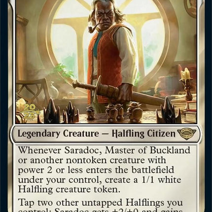 Saradoc, Master of Buckland [The Lord of the Rings: Tales of Middle-Earth Prerelease Promos]