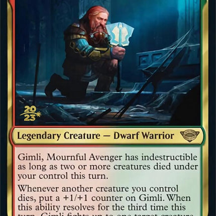 Gimli, Mournful Avenger [The Lord of the Rings: Tales of Middle-Earth Prerelease Promos]