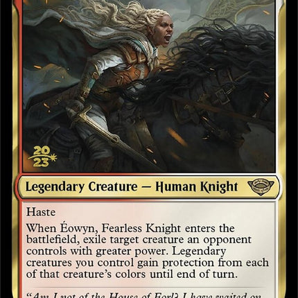 Eowyn, Fearless Knight [The Lord of the Rings: Tales of Middle-Earth Prerelease Promos]
