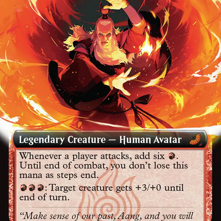 Avatar Roku, Firebender (Extended Art) [Avatar: The Last Airbender: Eternal-Legal]