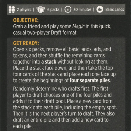 Winchester Draft (Magic Minigame) [The Lord of the Rings: Tales of Middle-Earth Minigame]