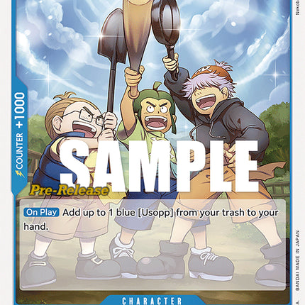 Usopp's Pirate Crew [Pillars of Strength Pre-Release Cards]