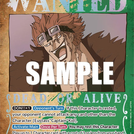 Eustass"Captain"Kid (Wanted Poster) [Pillars of Strength]
