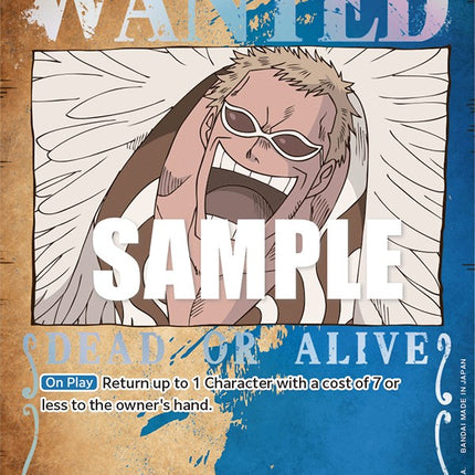 Donquixote Doflamingo (Wanted Poster) [Pillars of Strength]