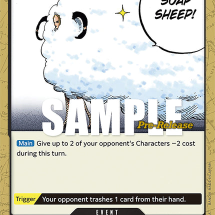 Soap Sheep [Pillars of Strength Pre-Release Cards]