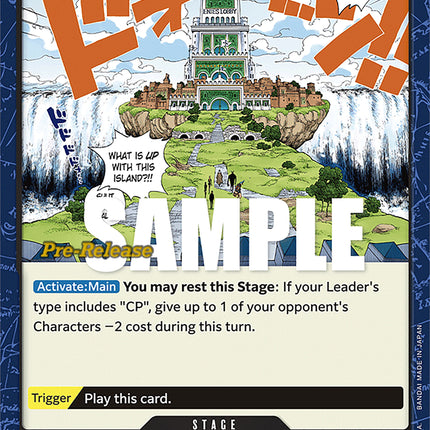 Enies Lobby [Pillars of Strength Pre-Release Cards]