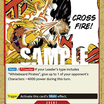 Cross Fire [Pillars of Strength Pre-Release Cards]
