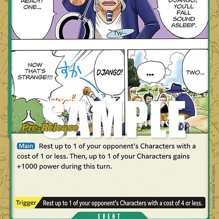 One, Two, Jango [Pillars of Strength Pre-Release Cards]