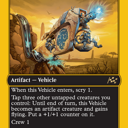 Voyager Glidecar (First-Place Foil) [Aetherdrift]