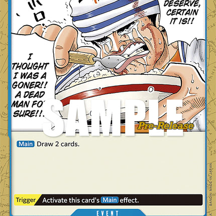 Sanji's Pilaf [Pillars of Strength Pre-Release Cards]