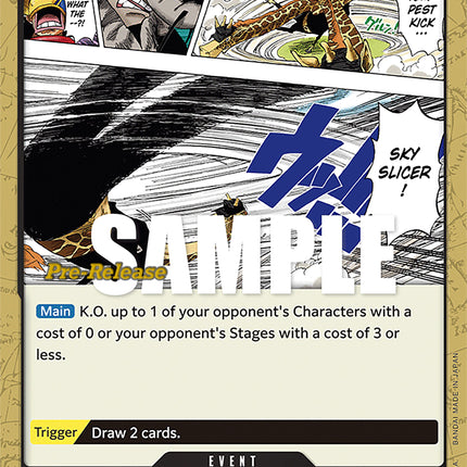 Tempest Kick Sky Slicer [Pillars of Strength Pre-Release Cards]