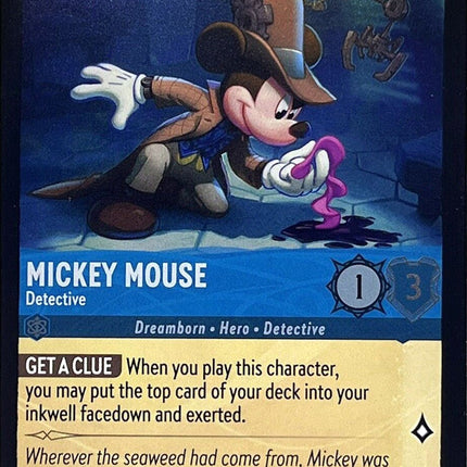 Mickey Mouse - Detective (8) [Promo Cards]