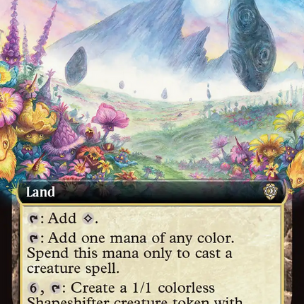 Abundant Countryside (Extended Art) [Lorwyn Eclipsed Commander]