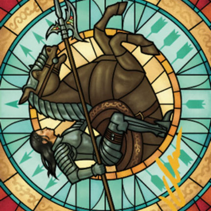 Tori D'Avenant, Fury Rider Art Card (Gold-Stamped Signature) [Dominaria United Art Series]