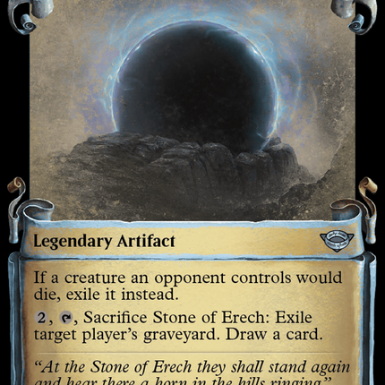 Stone of Erech [The Lord of the Rings: Tales of Middle-Earth Showcase Scrolls]