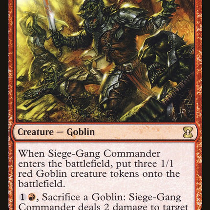 Siege-Gang Commander [Eternal Masters]