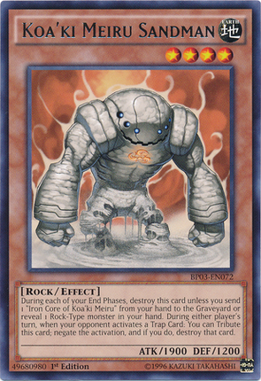 Koa'ki Meiru Sandman [BP03-EN072] Rare