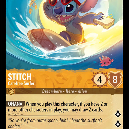 Stitch - Carefree Surfer (21/204) [The First Chapter]