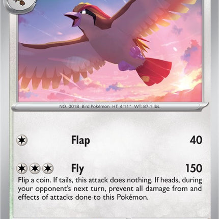 Pidgeot (018/165) [Scarlet & Violet 151]