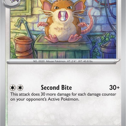 Raticate (020/165) [Scarlet & Violet 151]
