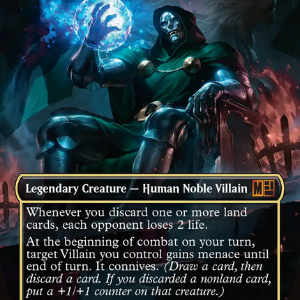 Doctor Doom, King of Latveria (Borderless) [Marvel Super Heroes Commander]