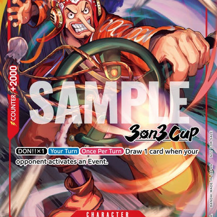 Usopp (3-on-3 Cup) [Participant] [One Piece Promotion Cards]