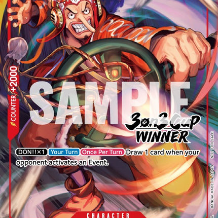 Usopp (3-on-3 Cup) [Winner] [One Piece Promotion Cards]