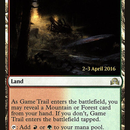 Game Trail [Shadows over Innistrad Prerelease Promos]