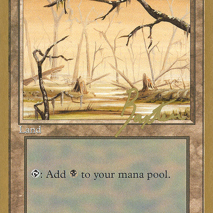 Swamp (gb370) (George Baxter) [Pro Tour Collector Set]