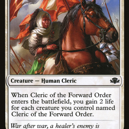 Cleric of the Forward Order [Dominaria Remastered]