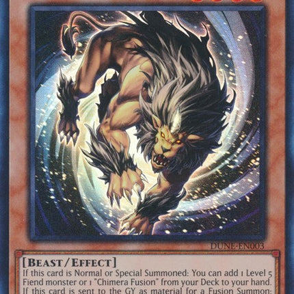 Gazelle the King of Mythical Claws [DUNE-EN003] Super Rare