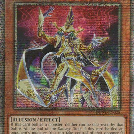 Nightmare Magician [DUNE-EN025] Quarter Century Secret Rare