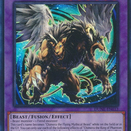 Chimera the King of Phantom Beasts [DUNE-EN033] Ultra Rare
