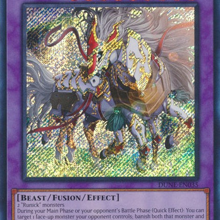 Sleipnir the Runick Mane [DUNE-EN035] Secret Rare