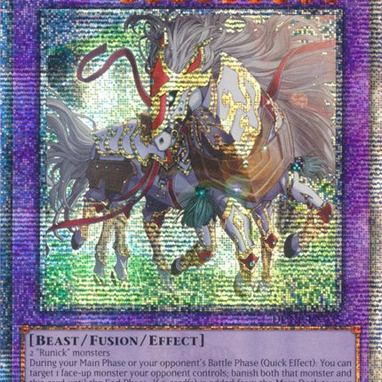 Sleipnir the Runick Mane [DUNE-EN035] Quarter Century Secret Rare