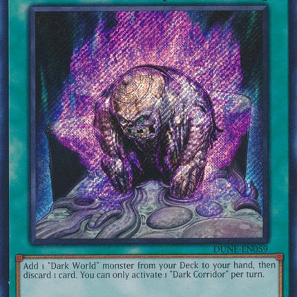 Dark Corridor [DUNE-EN059] Secret Rare